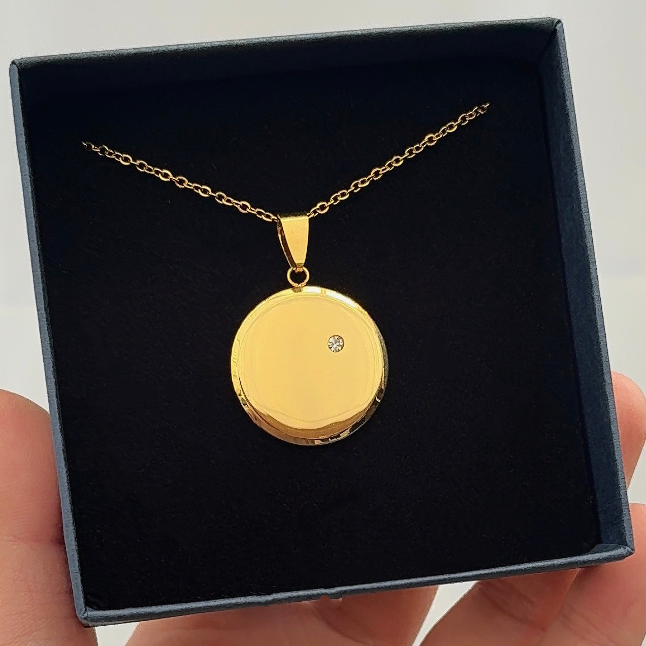 Naamketting Met Diamantje | Graveerbare Ketting