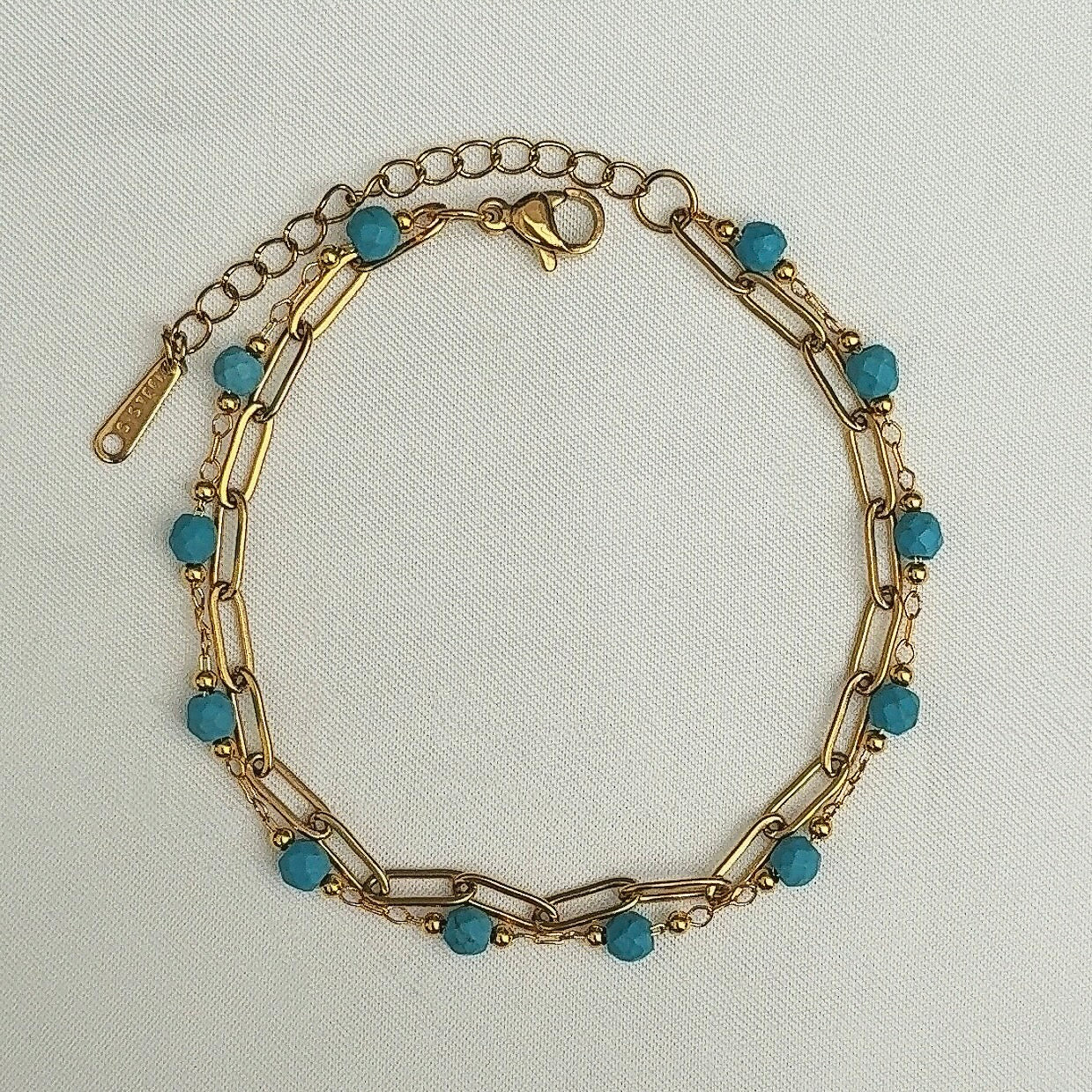 Blauwe Kraaltjes | Armband
