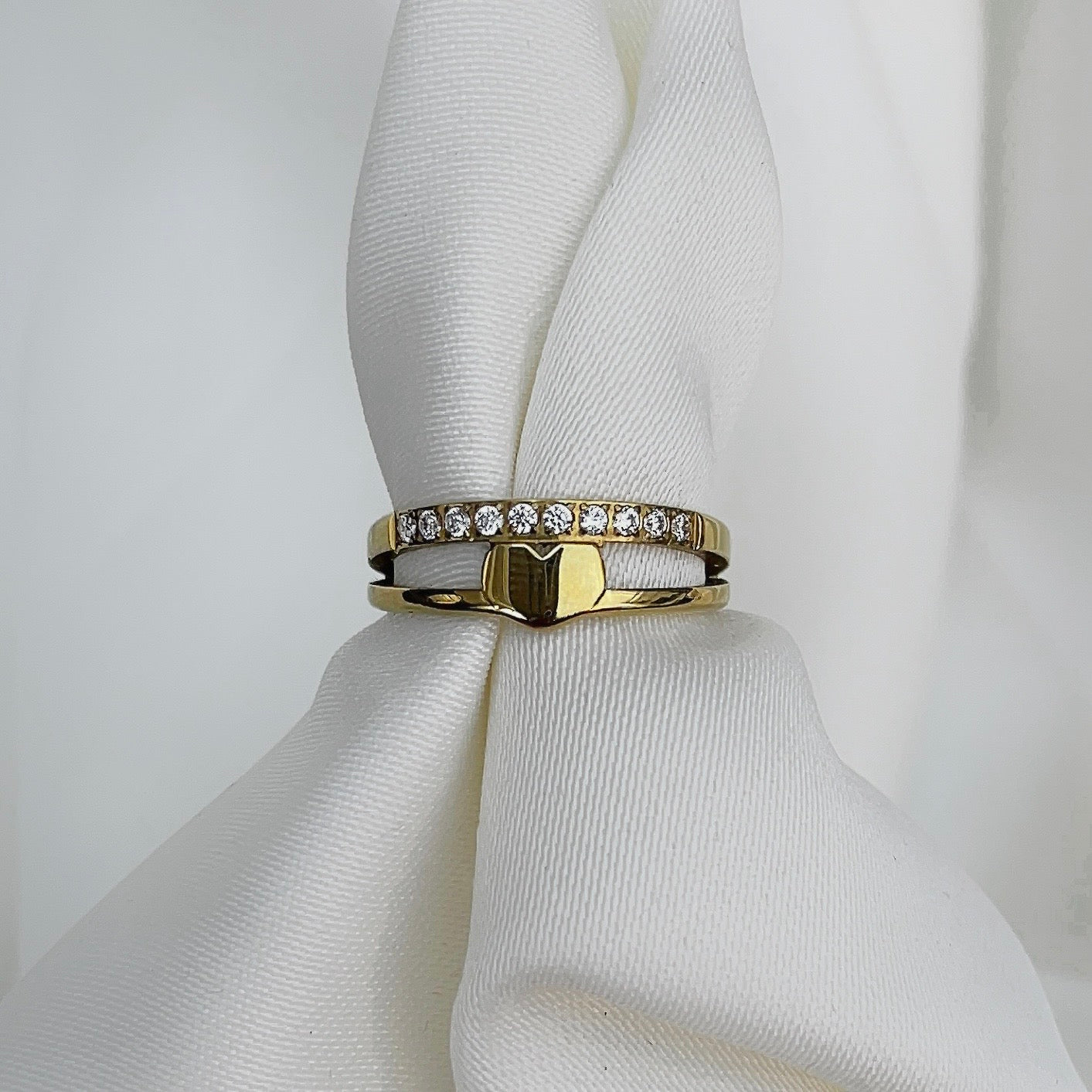 Mini Diamond Heart | Ring