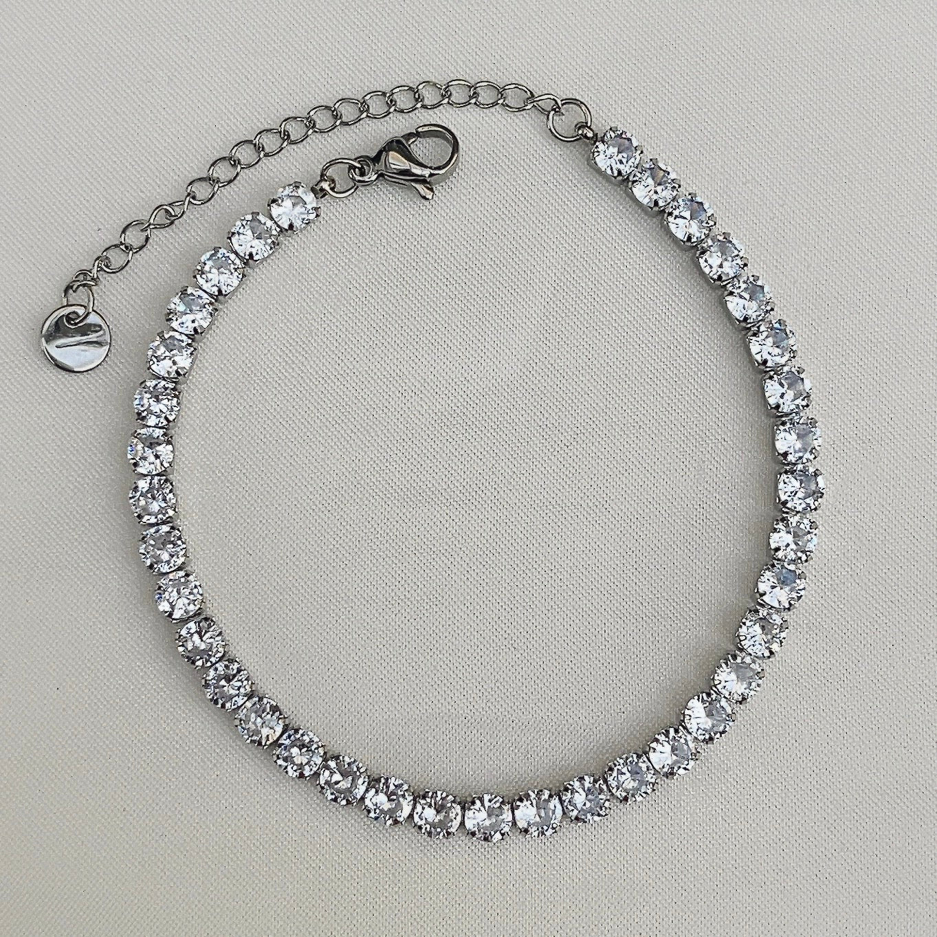 Tennis Silver | Armband