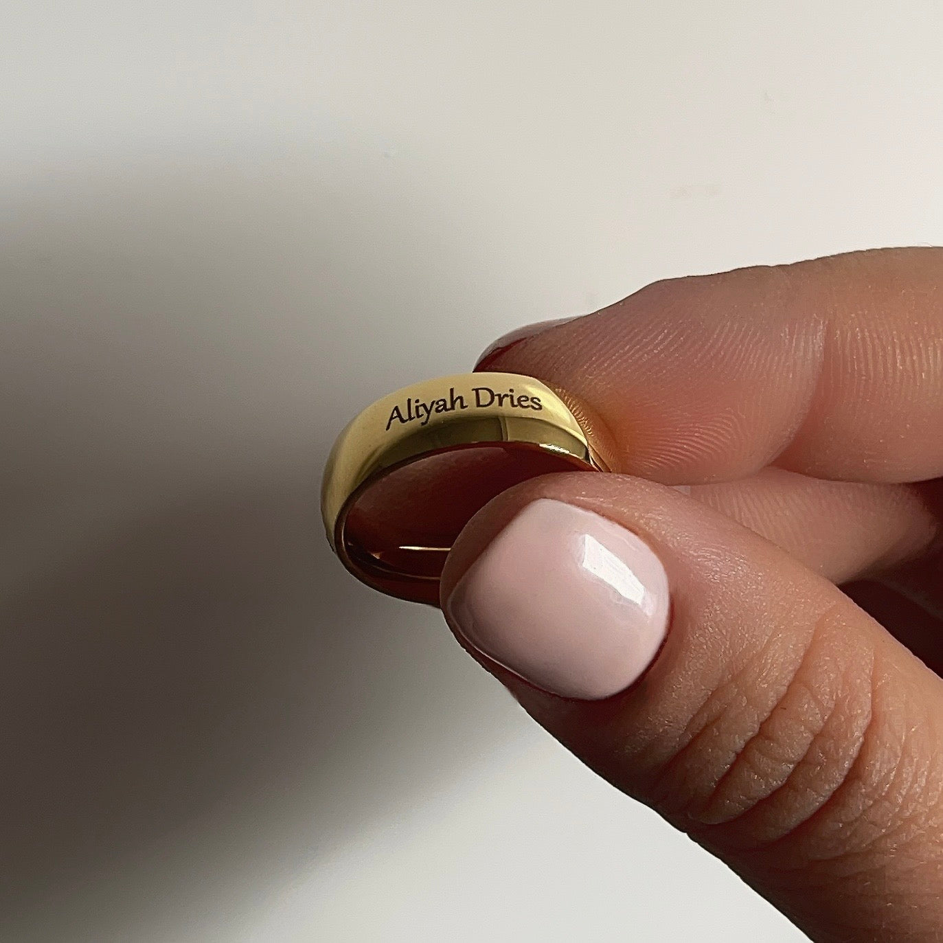 Ring met Naam | Graveerbare Ring