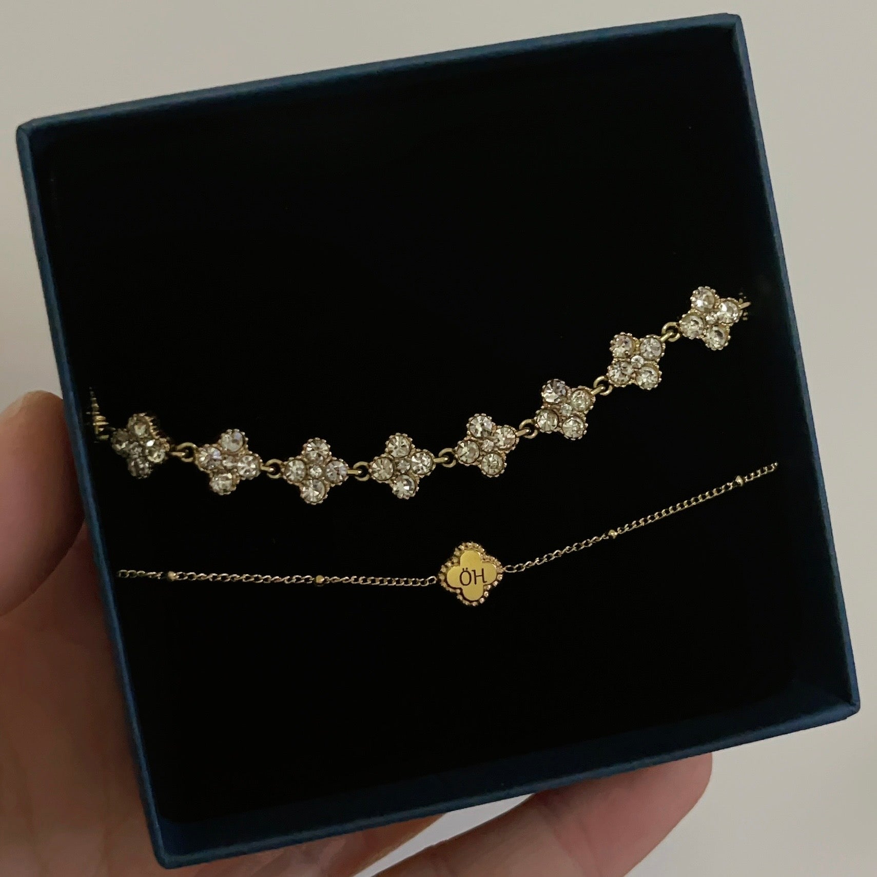 Klaver armband | Graveerbare Armband
