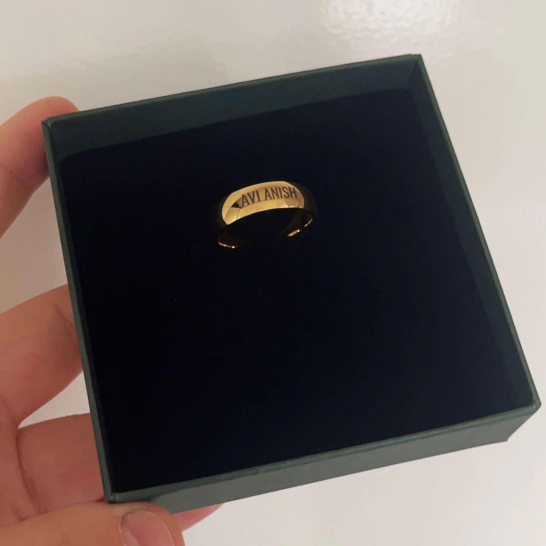 Ring met Naam | Graveerbare Ring