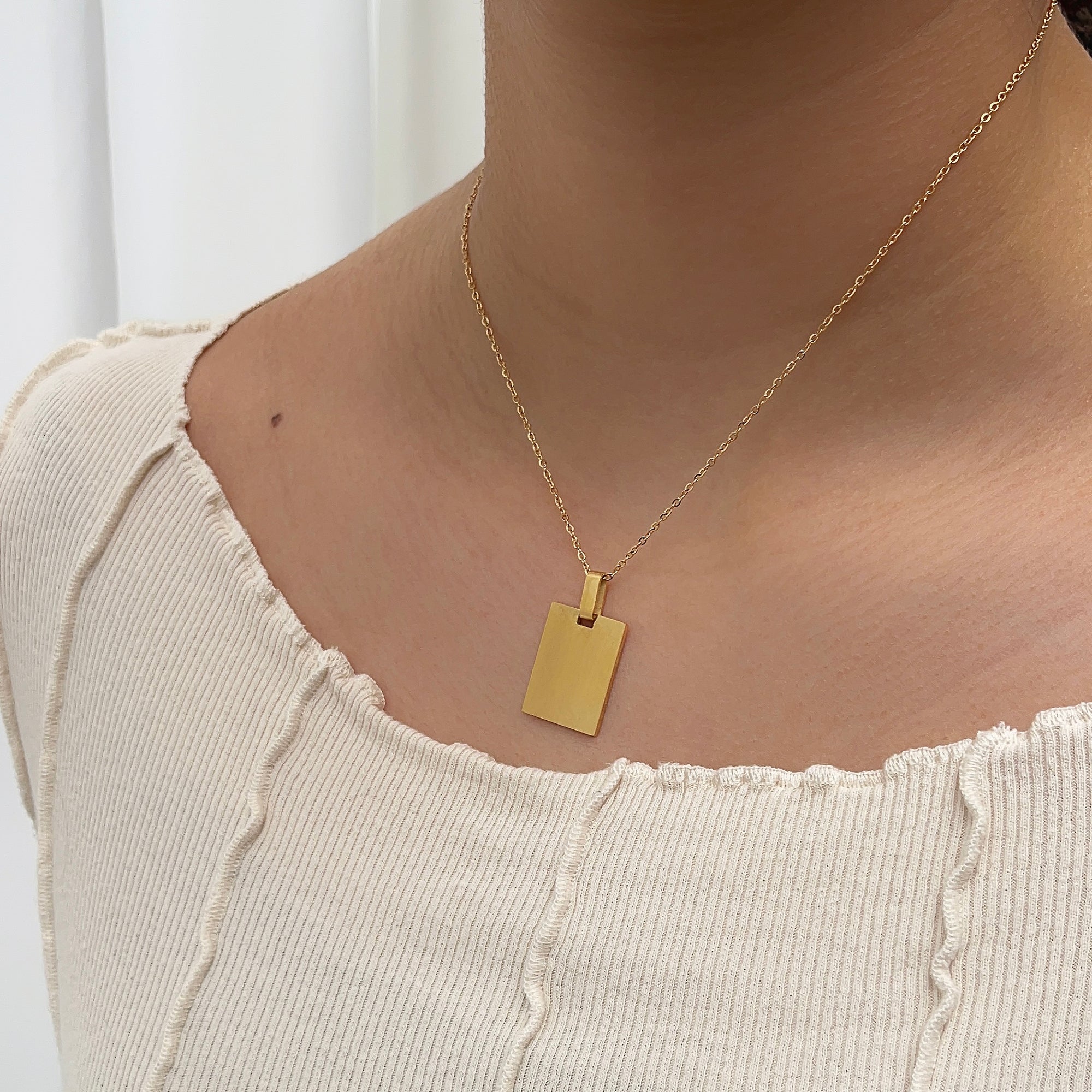 Naamplaatje | Graveerbare Ketting