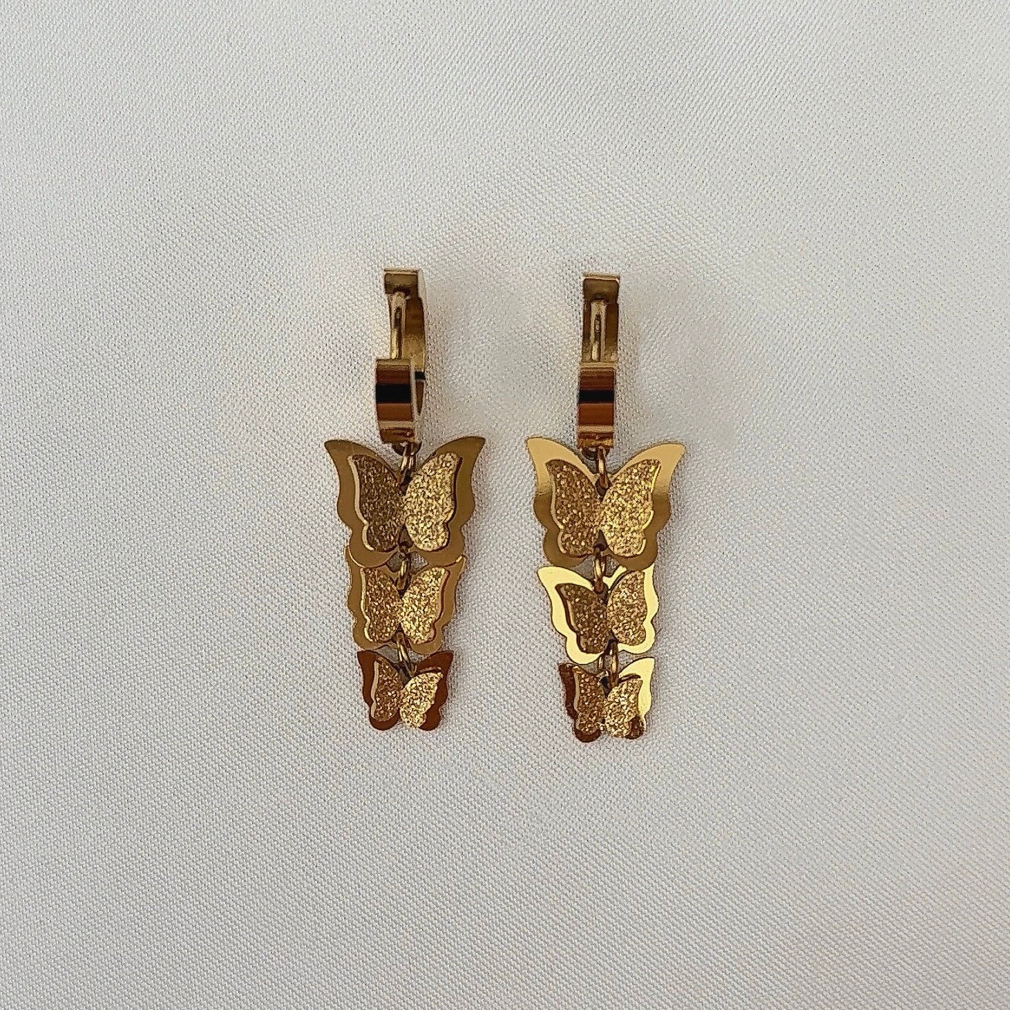 Triple Butterfly | Oorbel