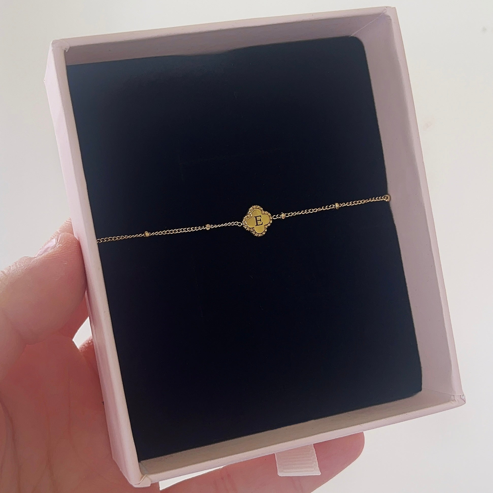 Klaver armband | Graveerbare Armband