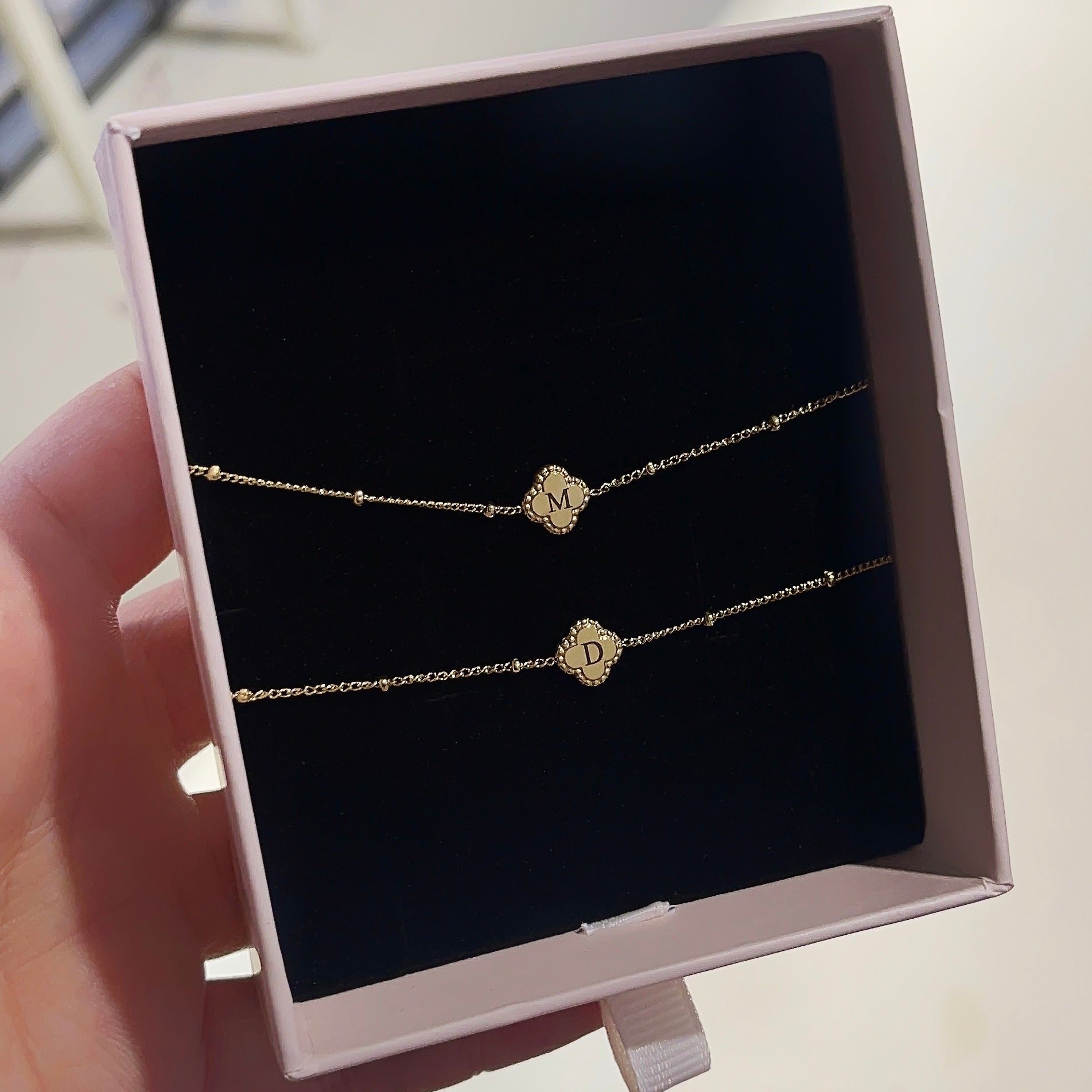 Klaver armband | Graveerbare Armband