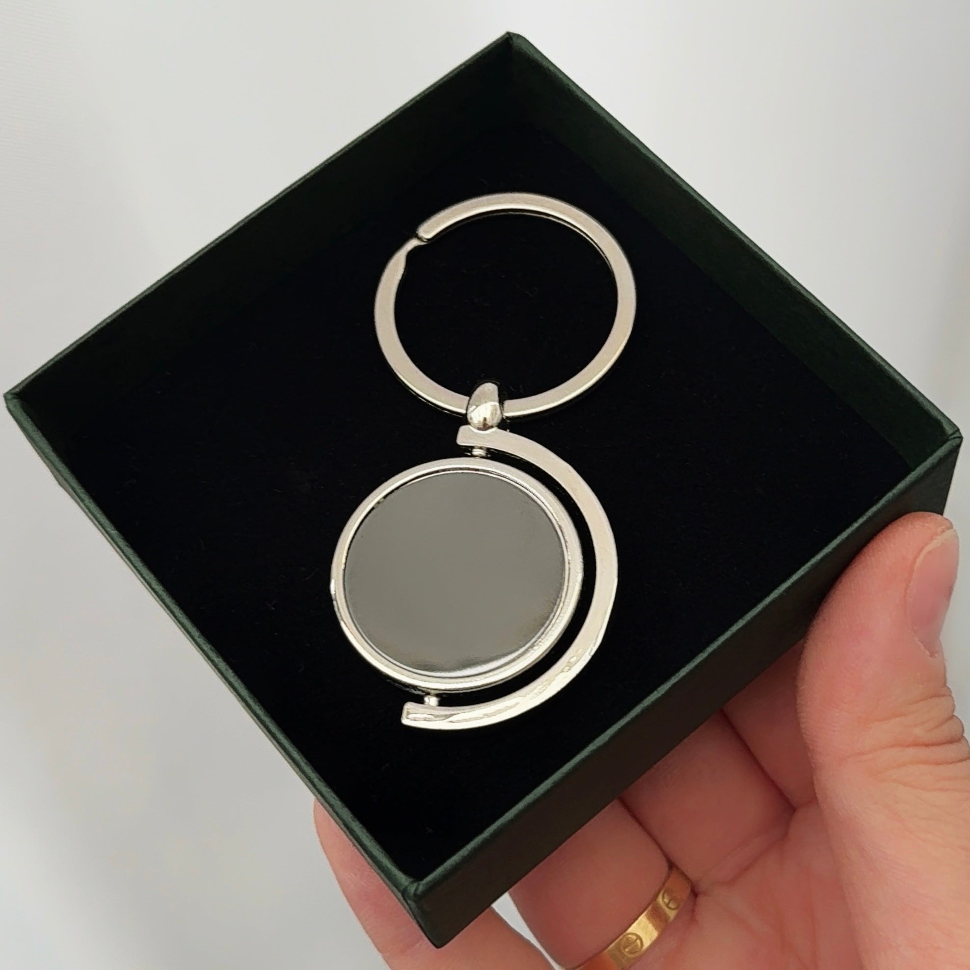 Sleutelhanger Rond met Naam
