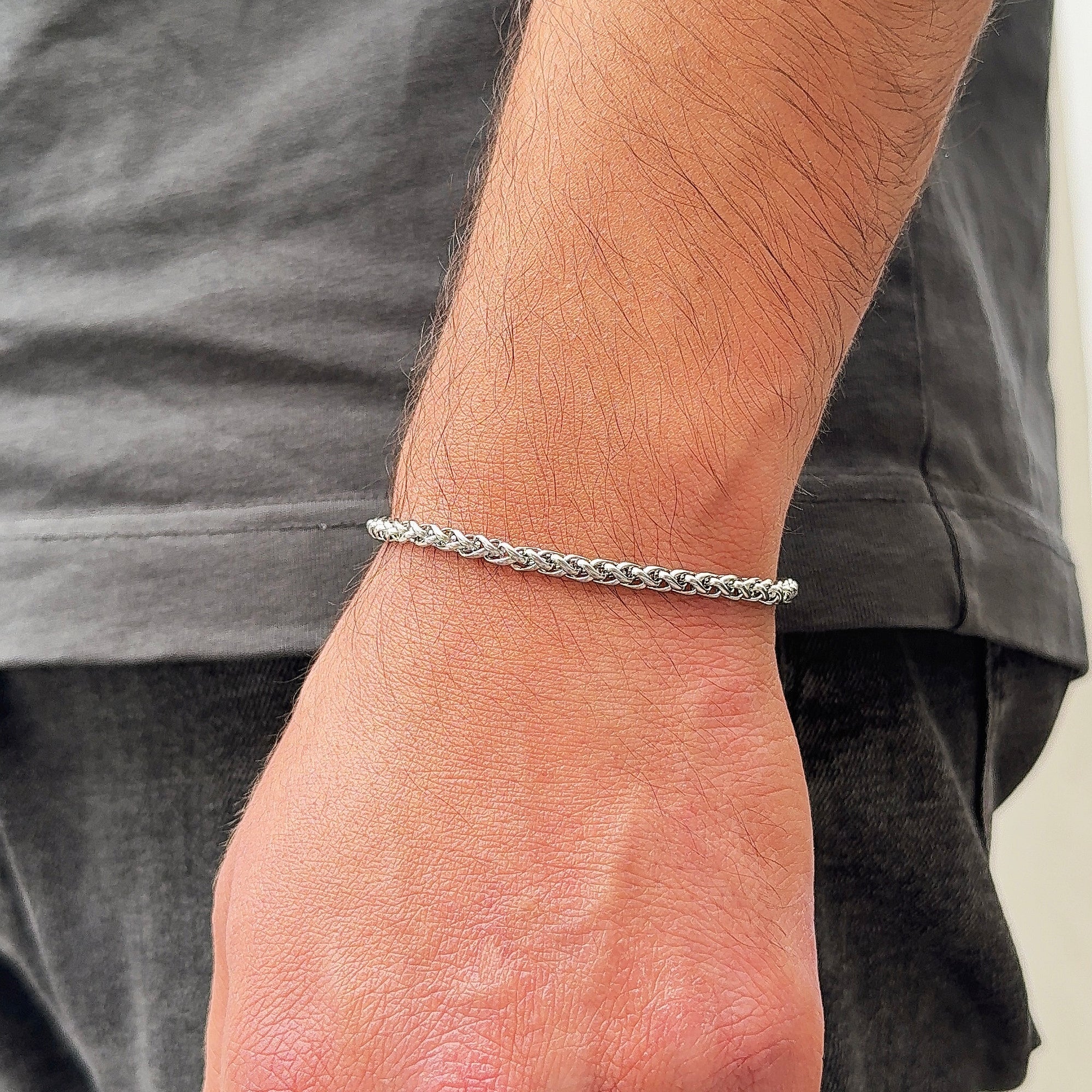 Wheat Silver | Armband