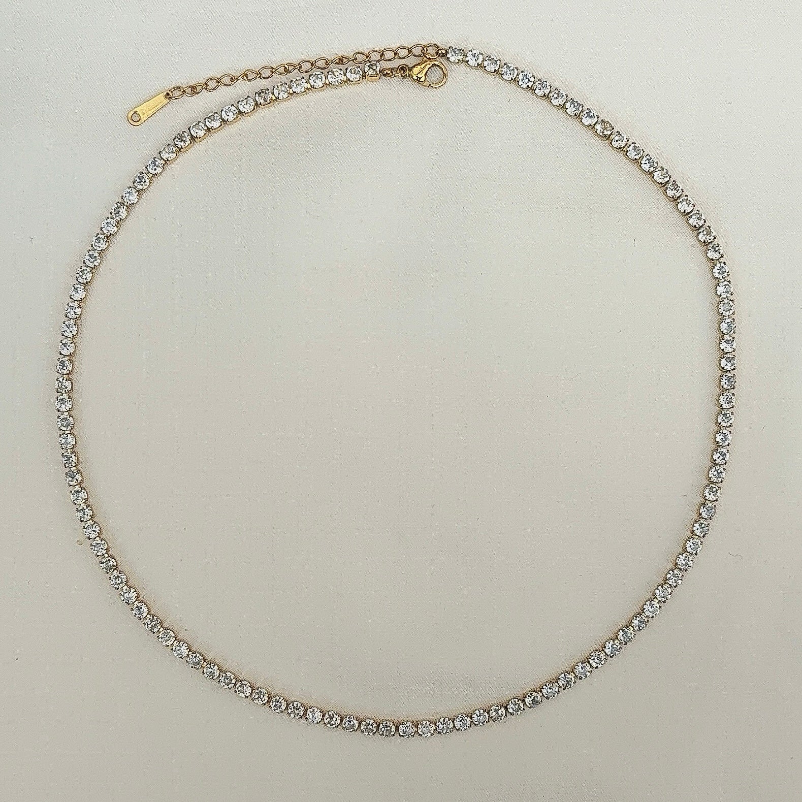 Tennis Goud | Ketting