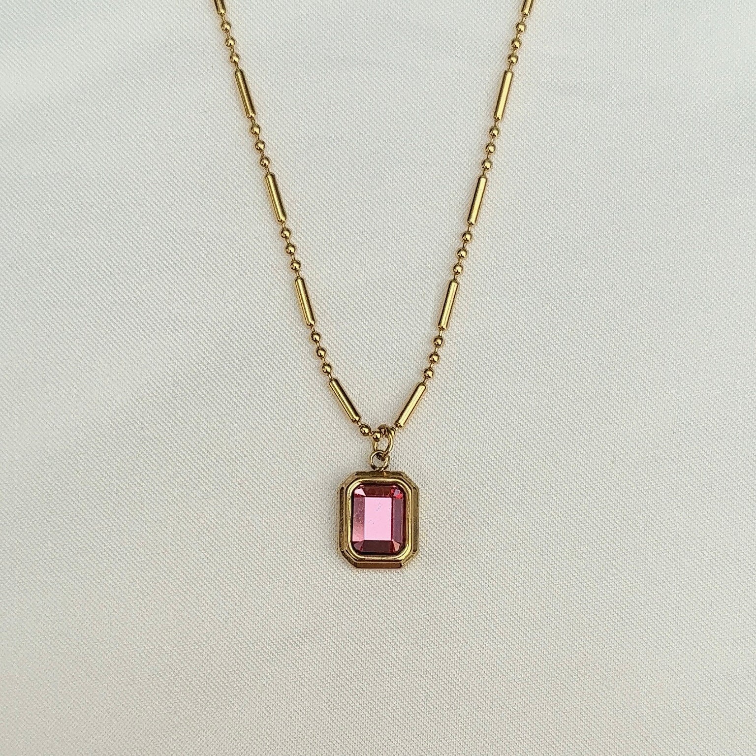 Pink Glow | Ketting