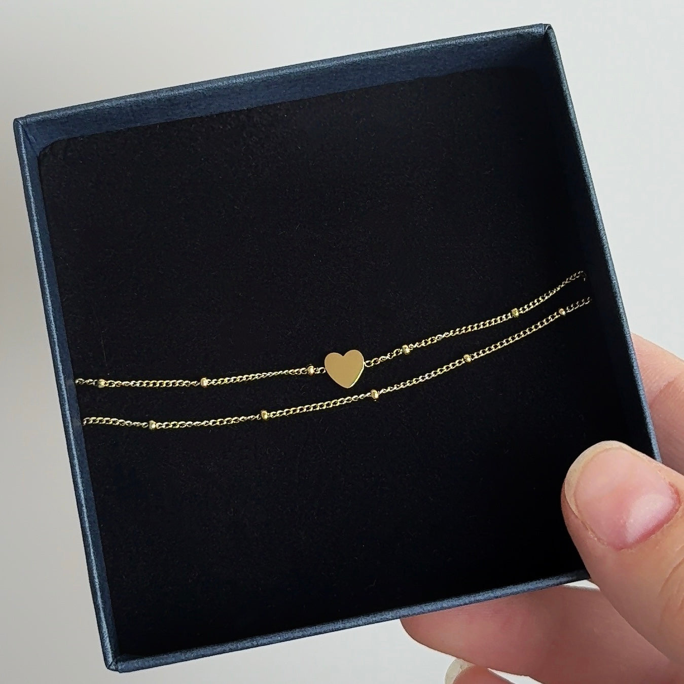Dubbele Armband met Initialen | Graveerbare Armband