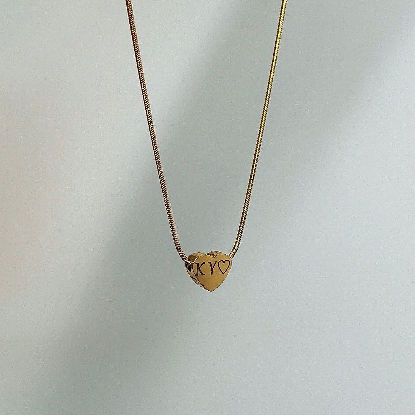 Hartje | Graveerbare Ketting