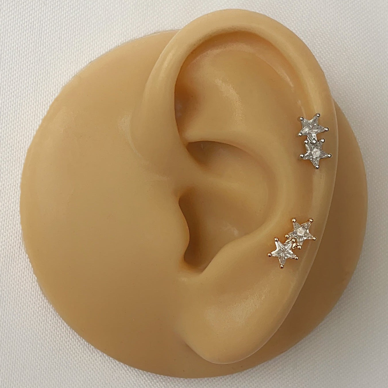 Sterne | Helix-Piercing