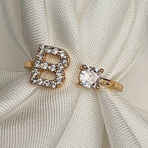 Initiaal Gold | Ring