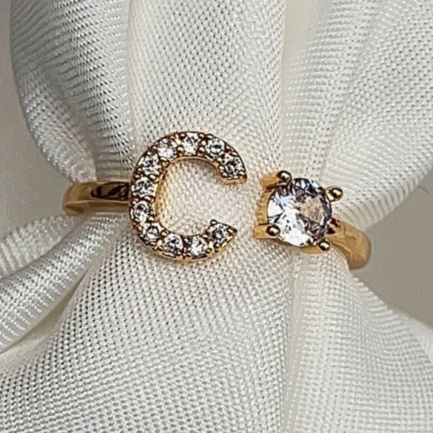 Initiaal Gold | Ring