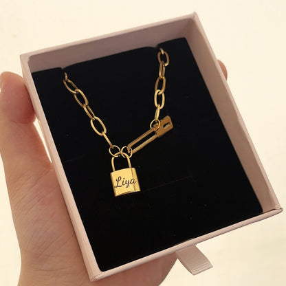 Slot Ketting | Graveerbare ketting