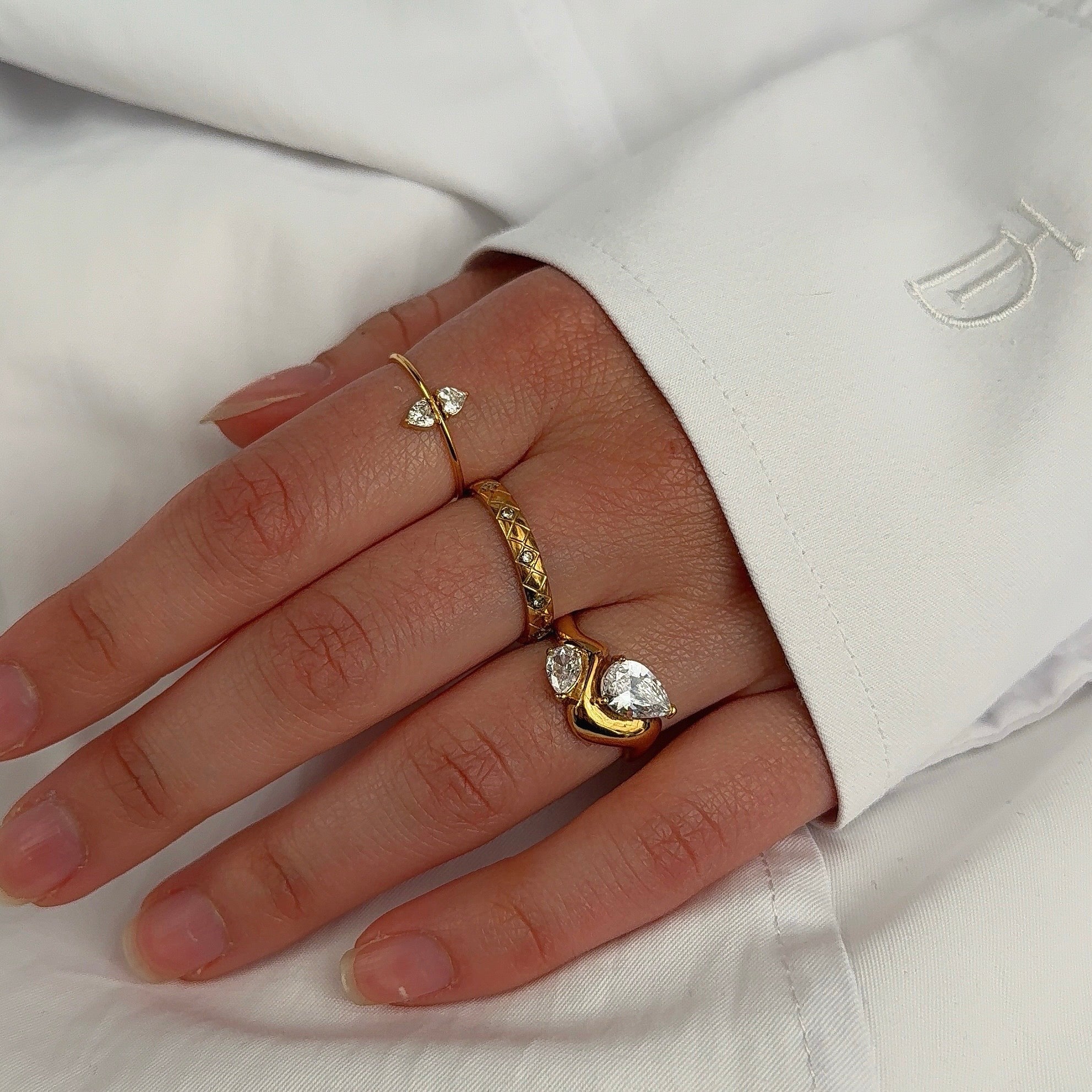 Diamond Pear | Ring