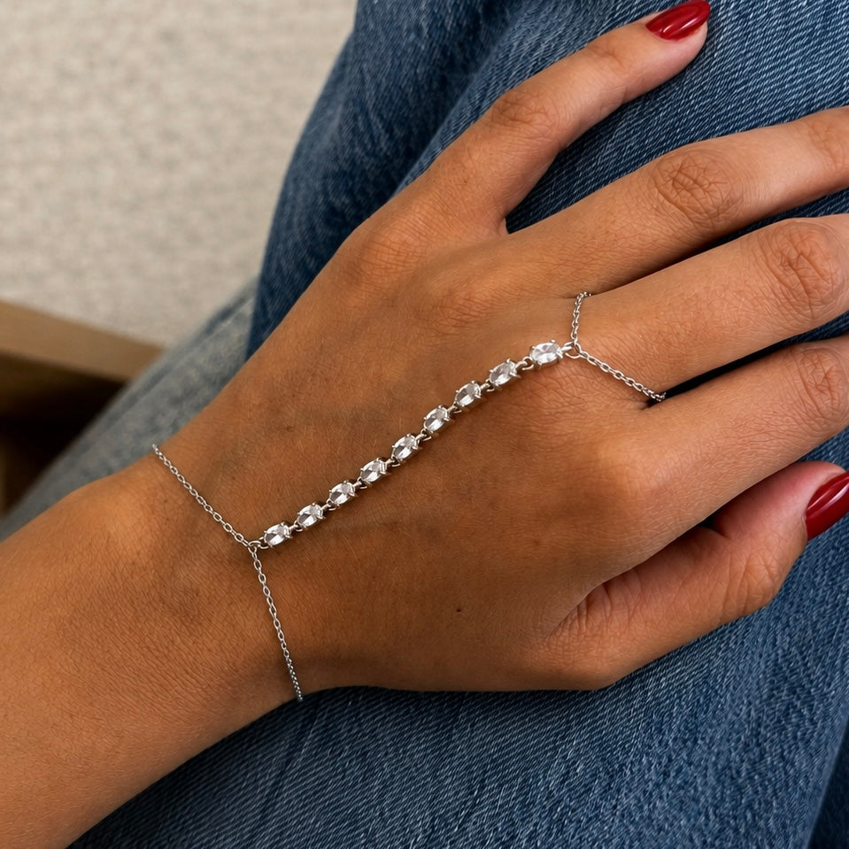 Rita Silver | Handchain