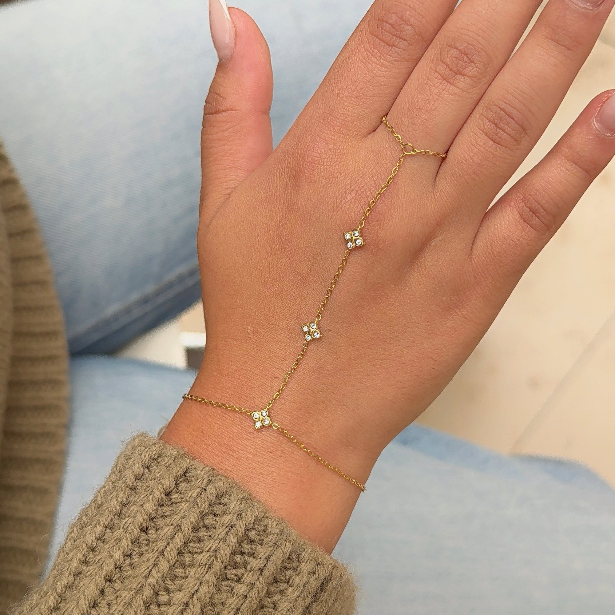 Triple Klaver | Handchain