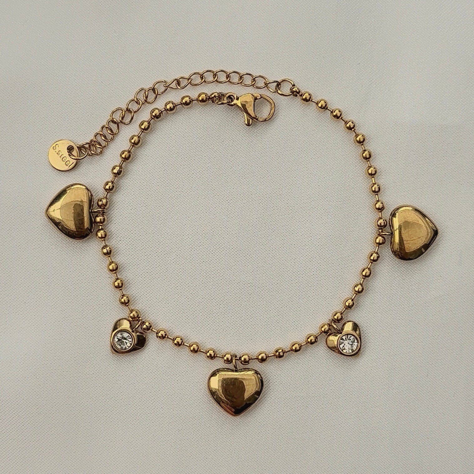 Heart Charms | Armband