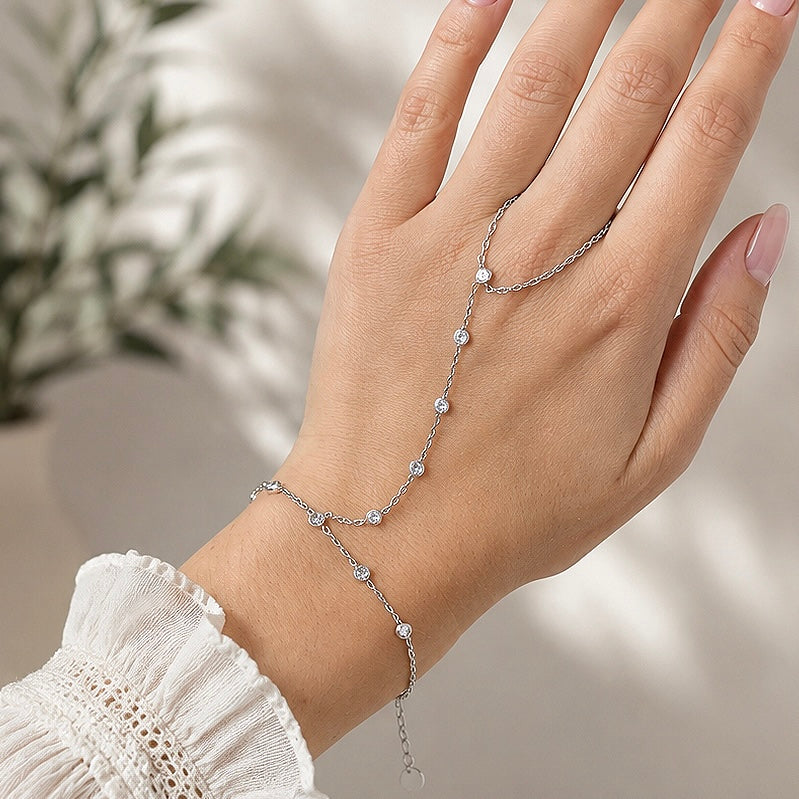 Diamond Silver | Handchain