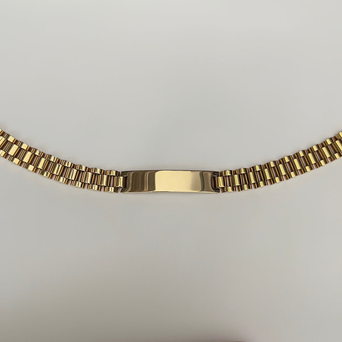 Velia Armband met Naam Goudkleurig | Graveerbare Armband