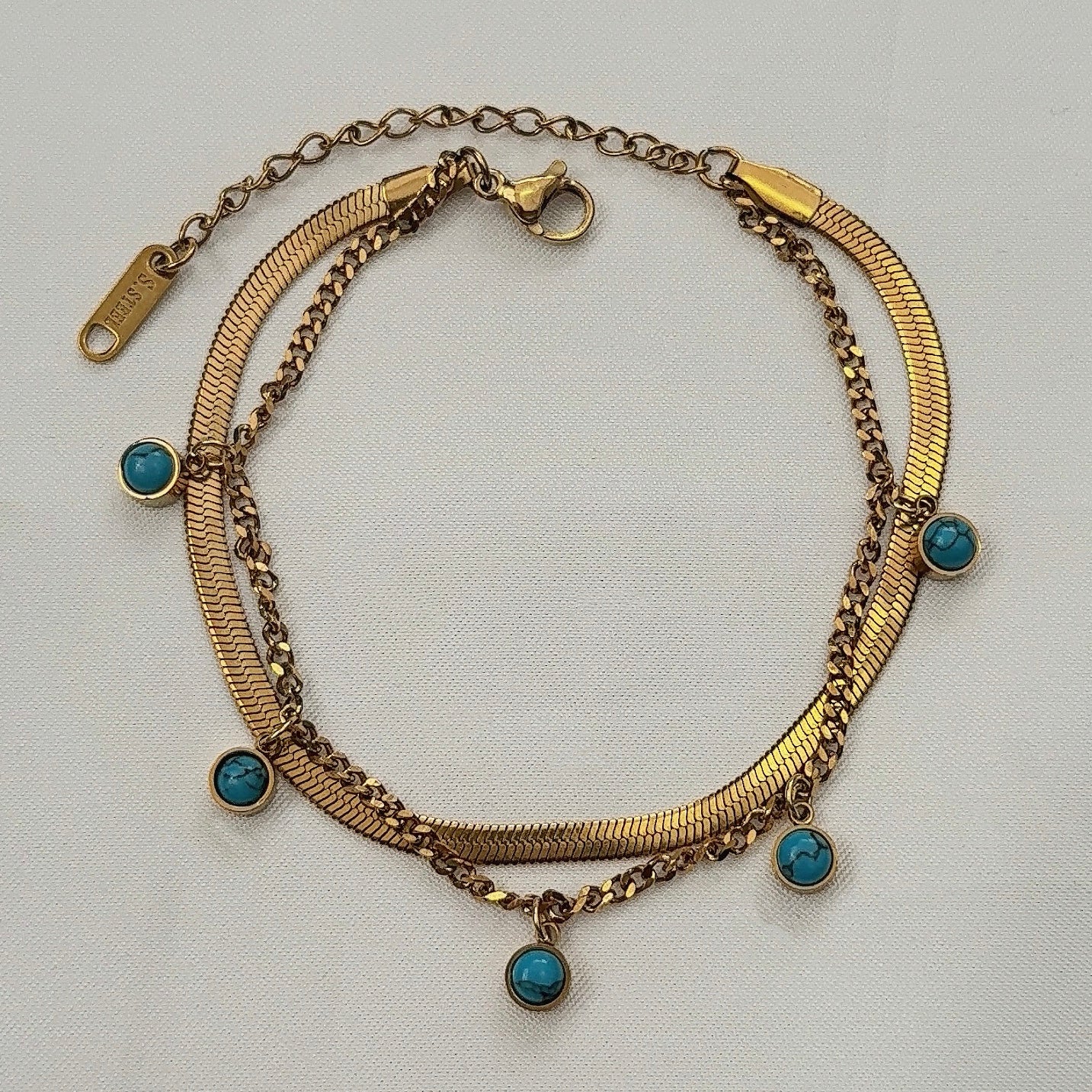 Blue Charms | Armband
