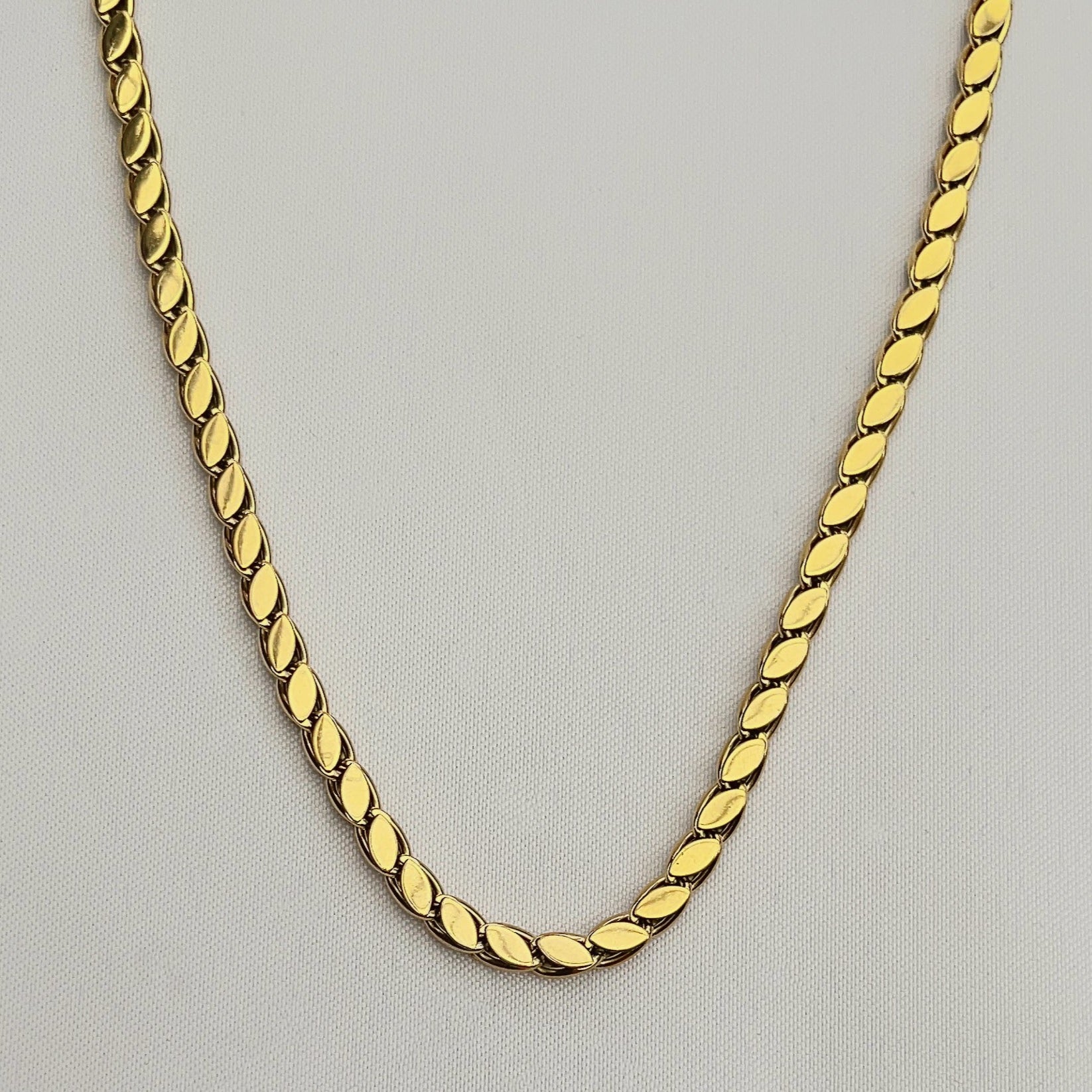 Gouden Schakel Ketting 