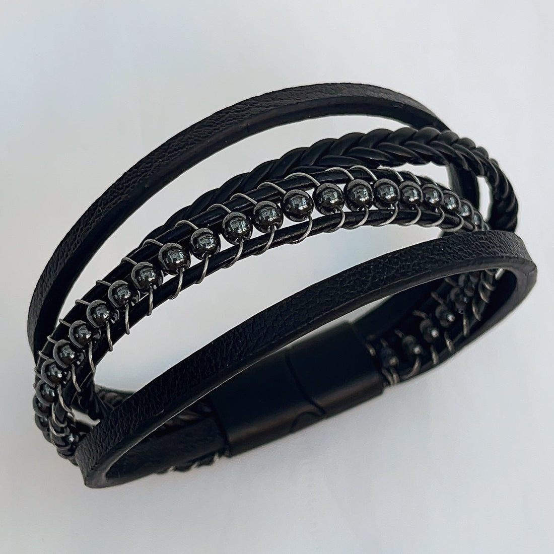 Marinus Antraciet | Armband