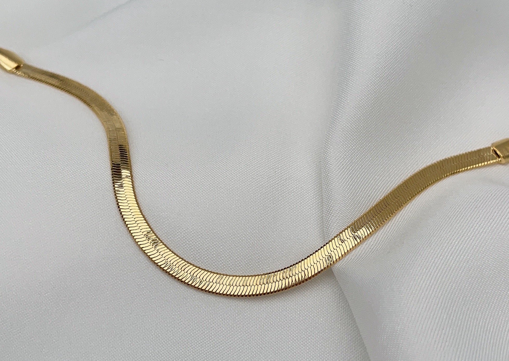 Flaches Gold | Armband