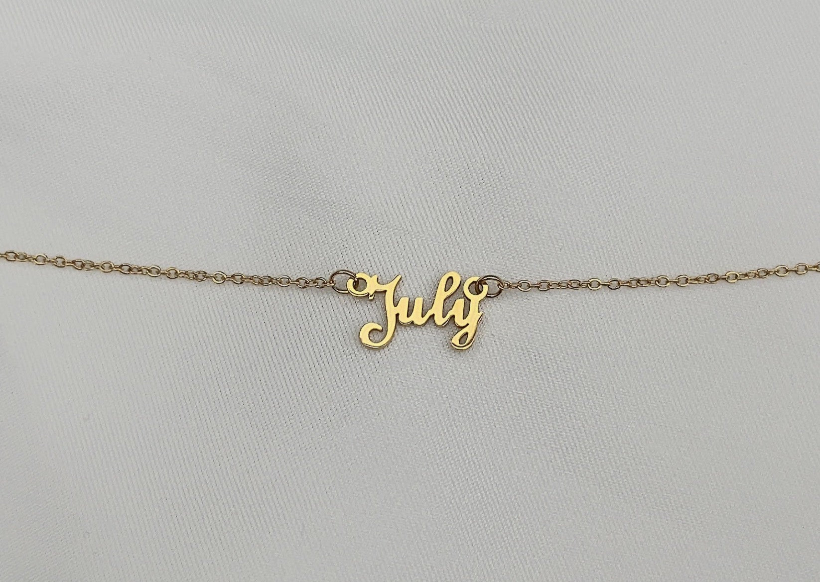 Birth Month Gold | Ketting