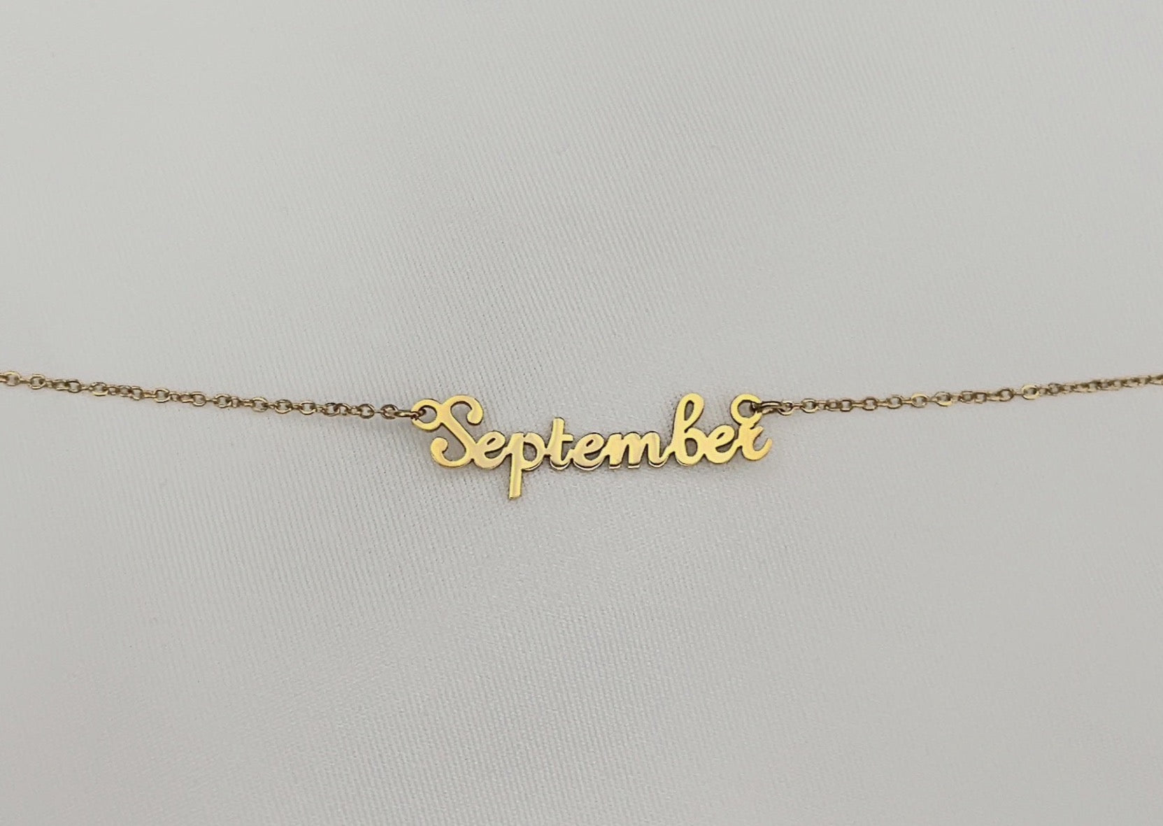 Birth Month Gold | Ketting